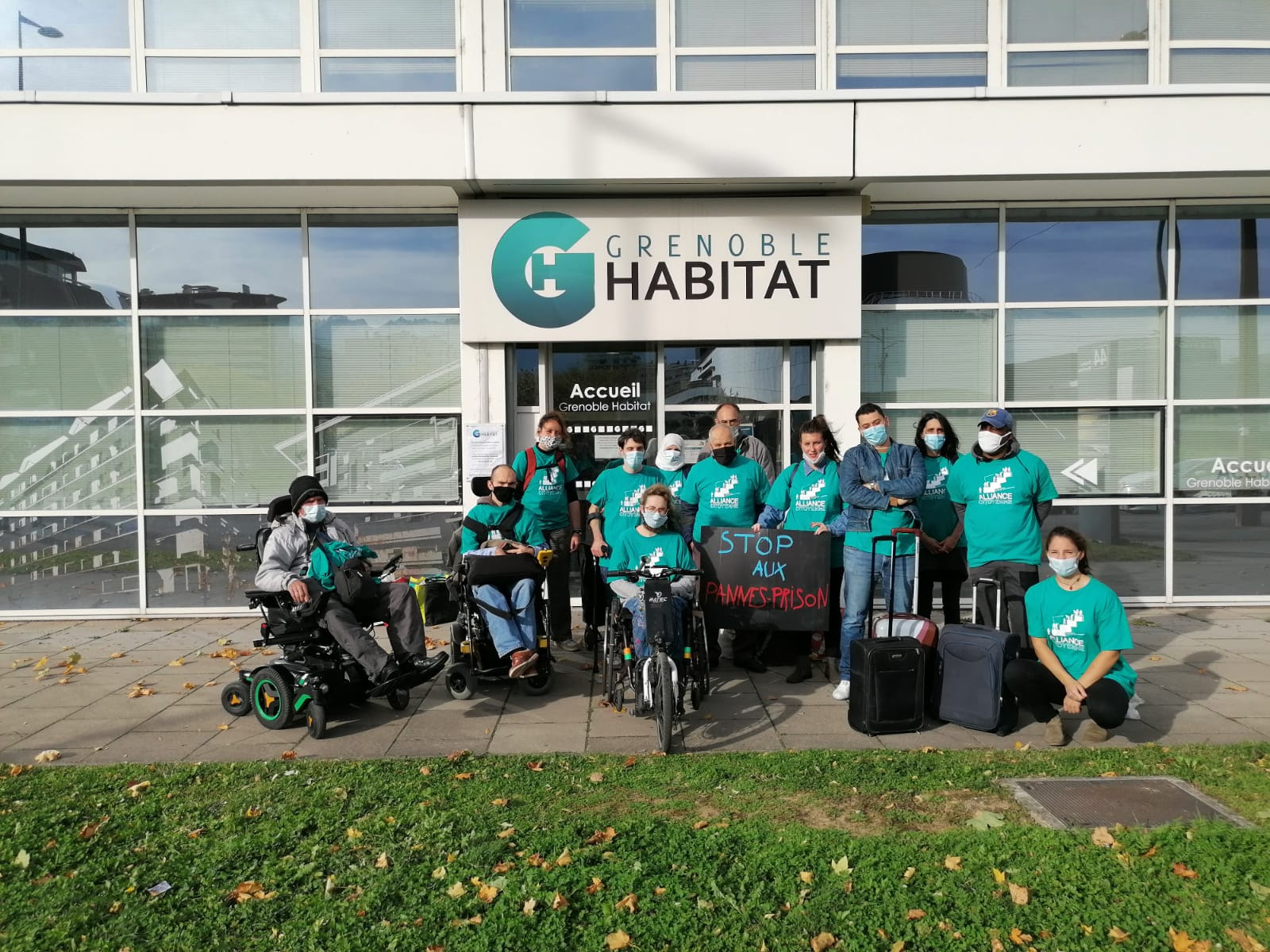 Action à Grenoble Habitat (Janvier 2021)