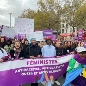 Marche contre les violences sexistes et sexuelles à Paris